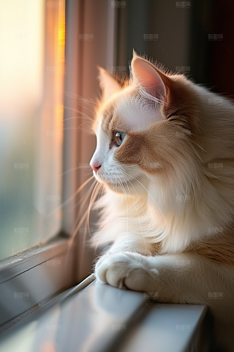 布偶猫仙女猫长毛猫摄影图