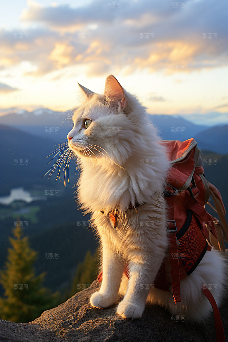 布偶猫宠物仙女猫摄影图