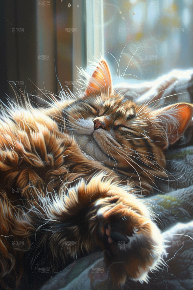 布偶猫生活宠物摄影图