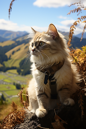 布偶猫家居宠物摄影图