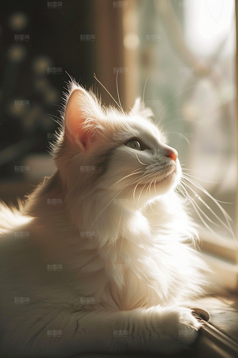布偶猫可爱自然摄影图