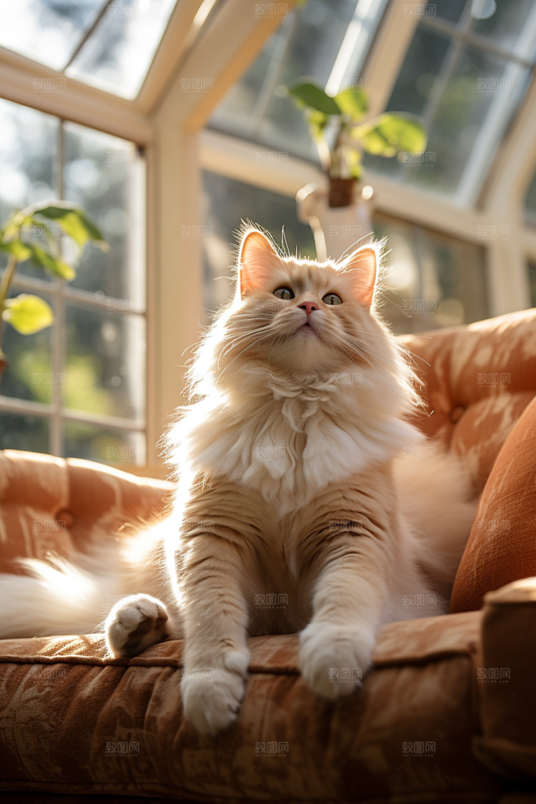 布偶猫可爱自然摄影图