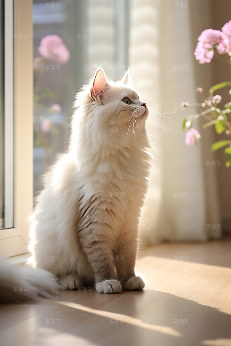 布偶猫生活可爱摄影图