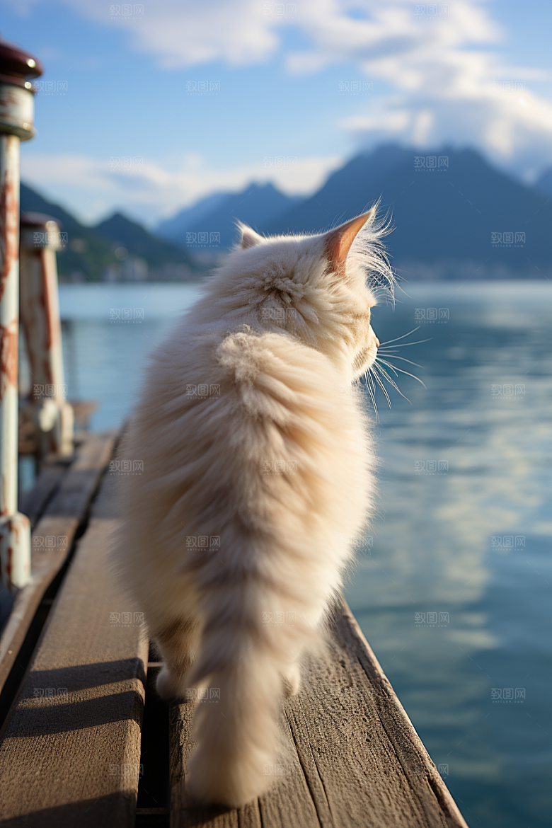 布偶猫仙女猫长毛猫摄影图