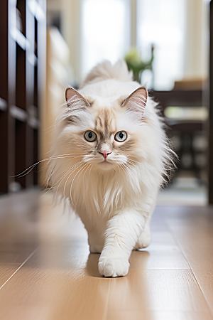 布偶猫高清家居摄影图