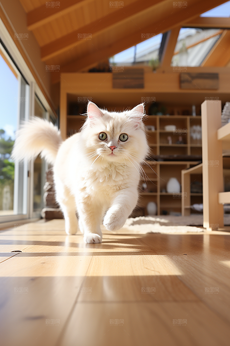 布偶猫长毛猫高清摄影图