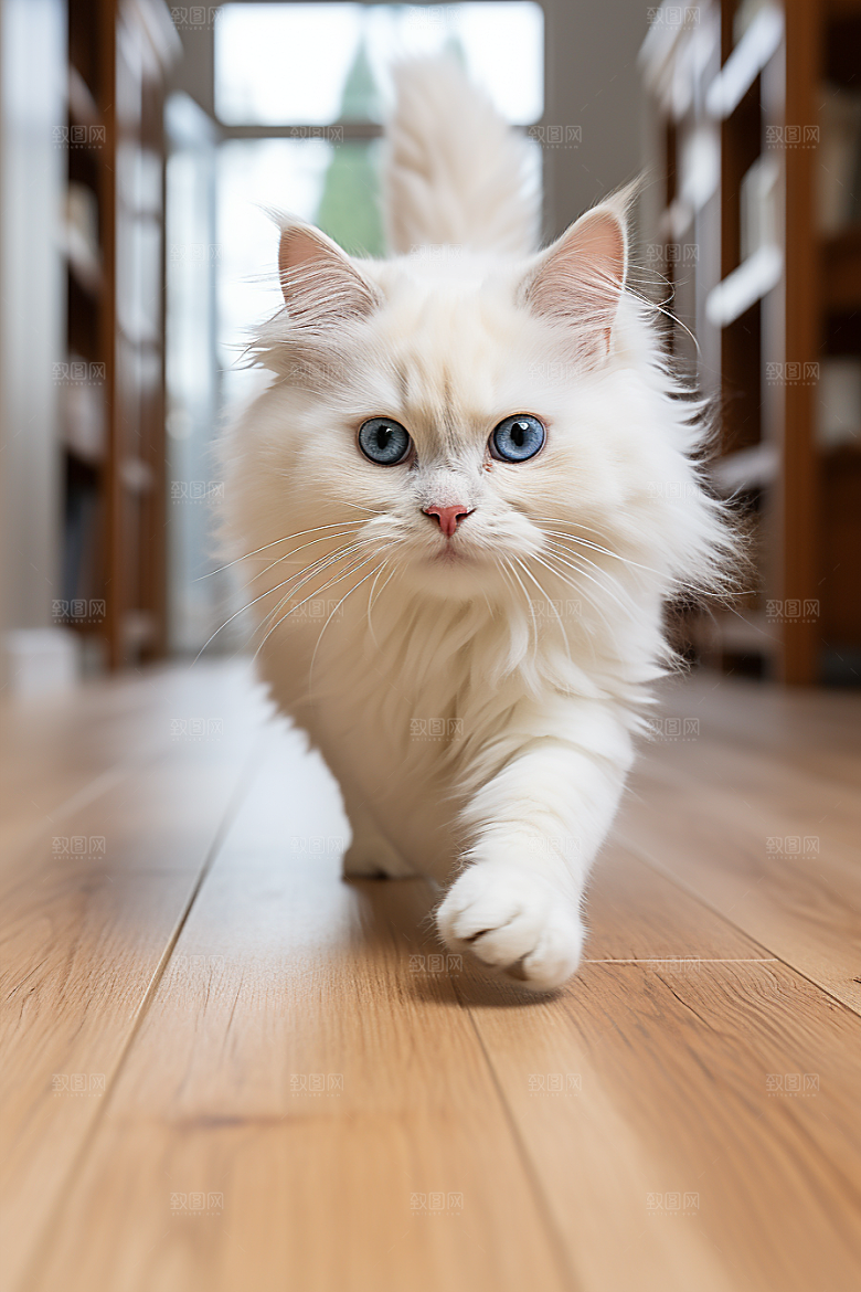 布偶猫宠物可爱摄影图