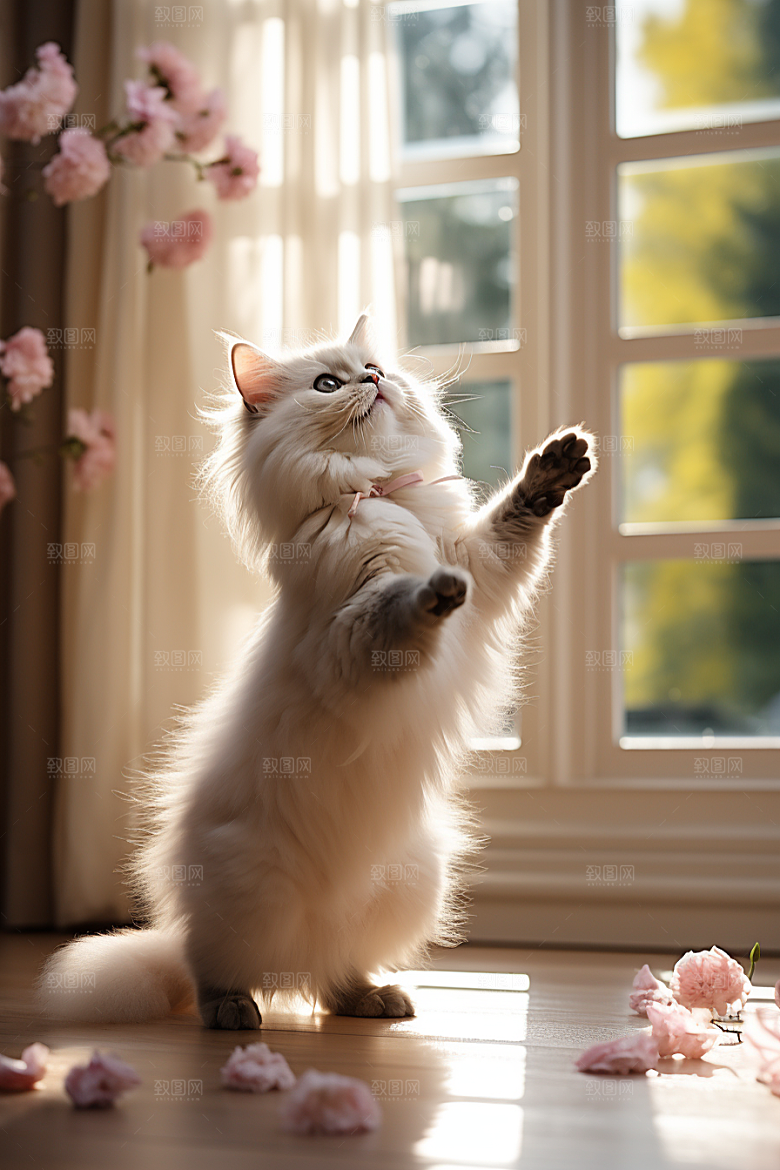 布偶猫高清宠物摄影图
