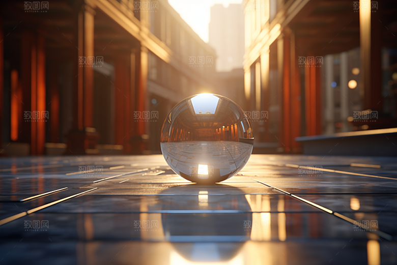 C4D科幻空间科技渲染背景