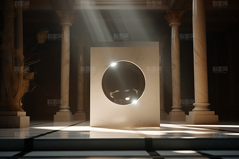 C4D科幻空间3D高清背景
