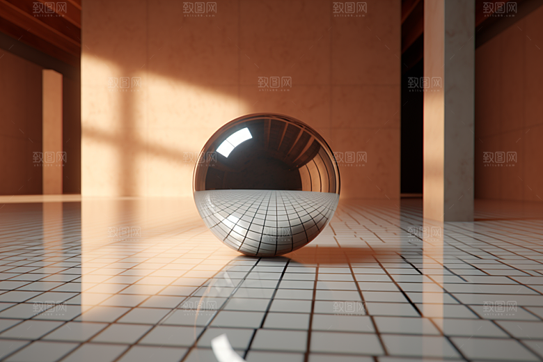 C4D科幻空间3D模型背景