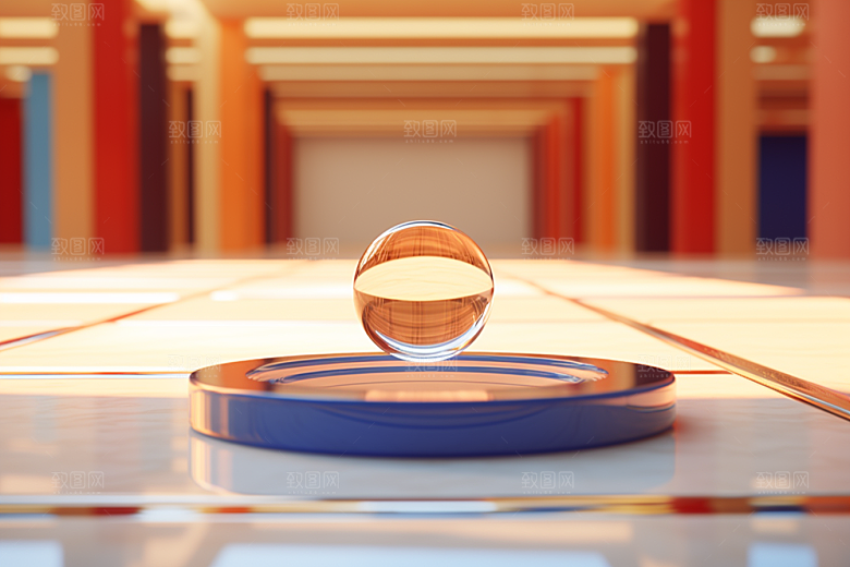 C4D科幻空间效果科技背景