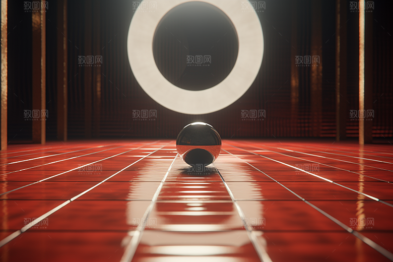 C4D科幻空间想象力渲染背景