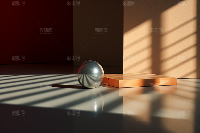 C4D科幻空间3D模型背景