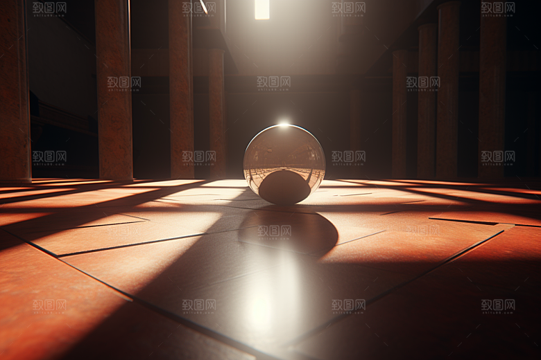 C4D科幻空间高清立体背景