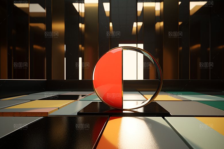 C4D科幻空间空间3D背景