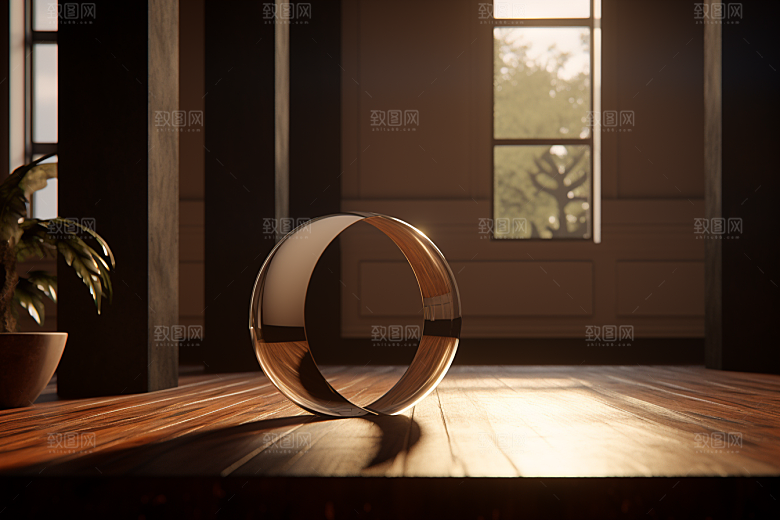 C4D科幻空间想象力3D背景