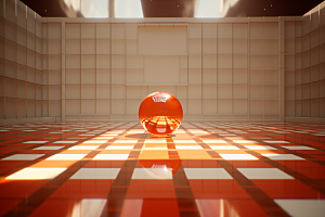 C4D科幻空间3D效果背景