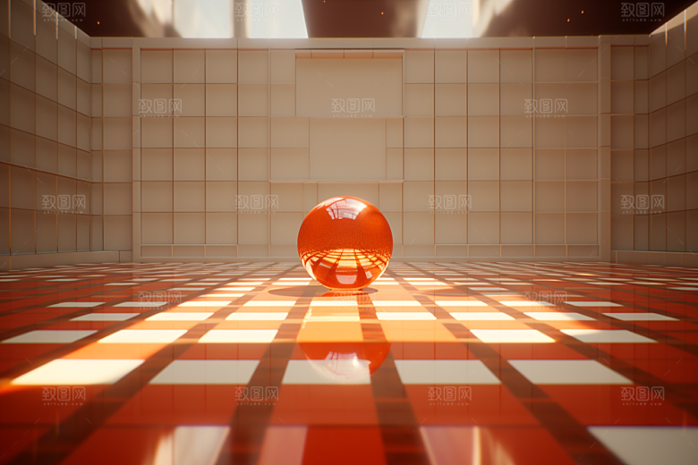 C4D科幻空间3D效果背景