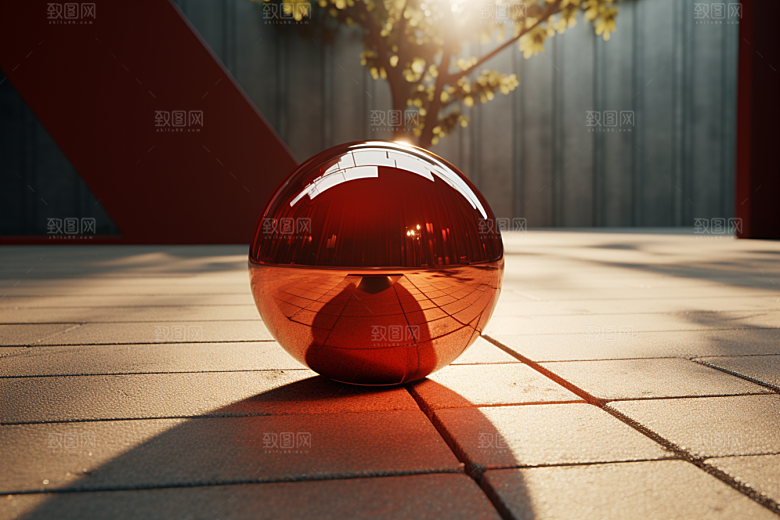 C4D科幻空间效果模型背景