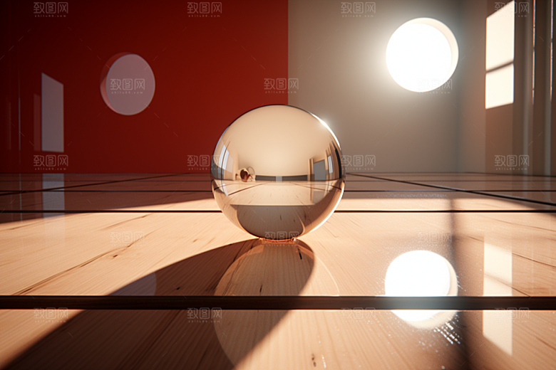 C4D科幻空间空间未来感背景
