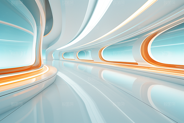 C4D科幻空间高清想象力背景