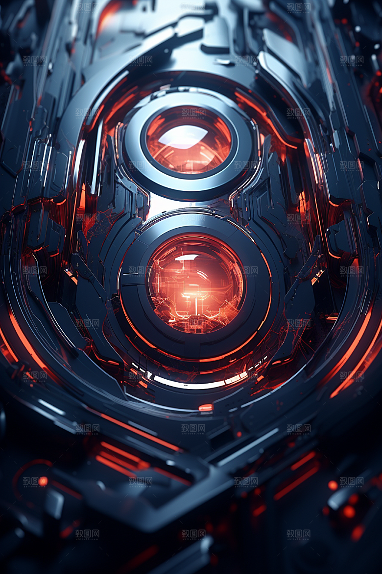 C4D科幻空间空间3D背景