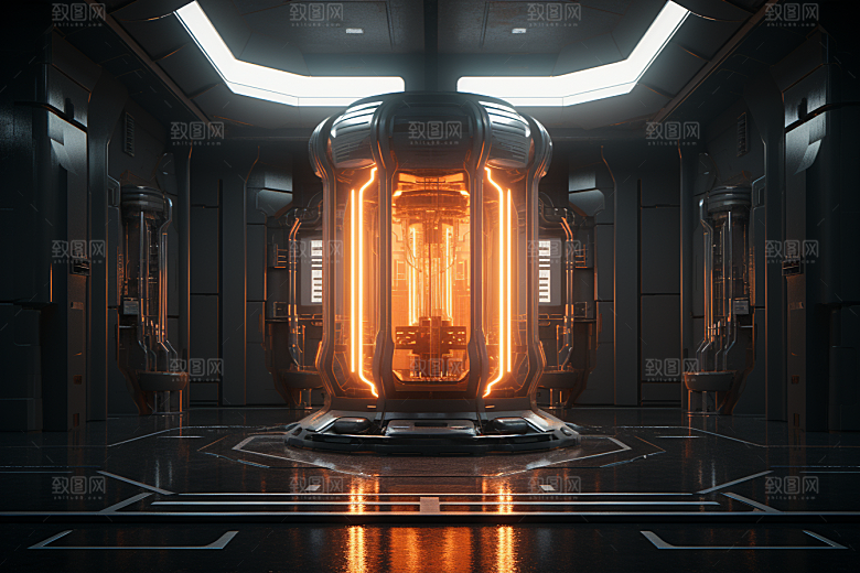 C4D科幻空间效果想象力背景