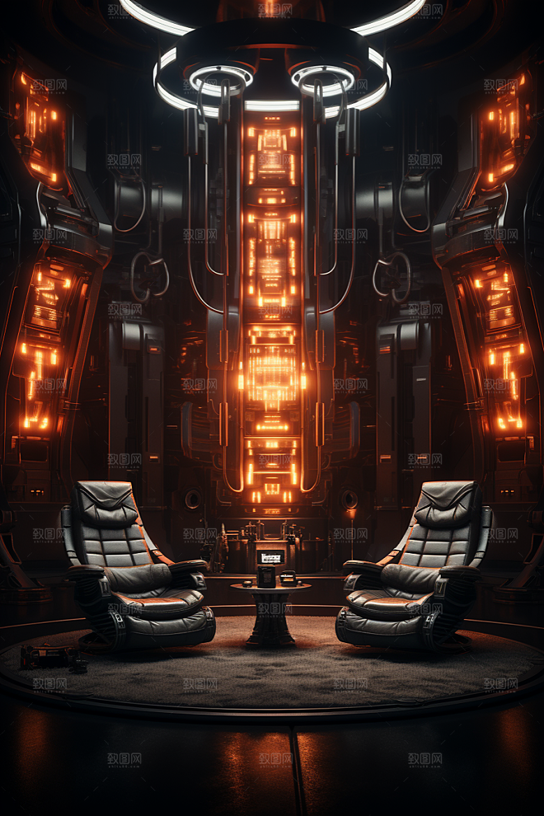 C4D科幻空间效果高清背景