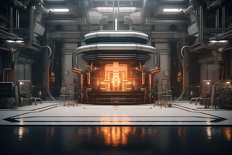 C4D科幻空间想象力立体背景