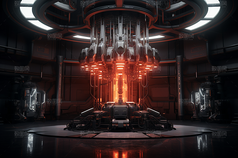C4D科幻空间高清科技背景