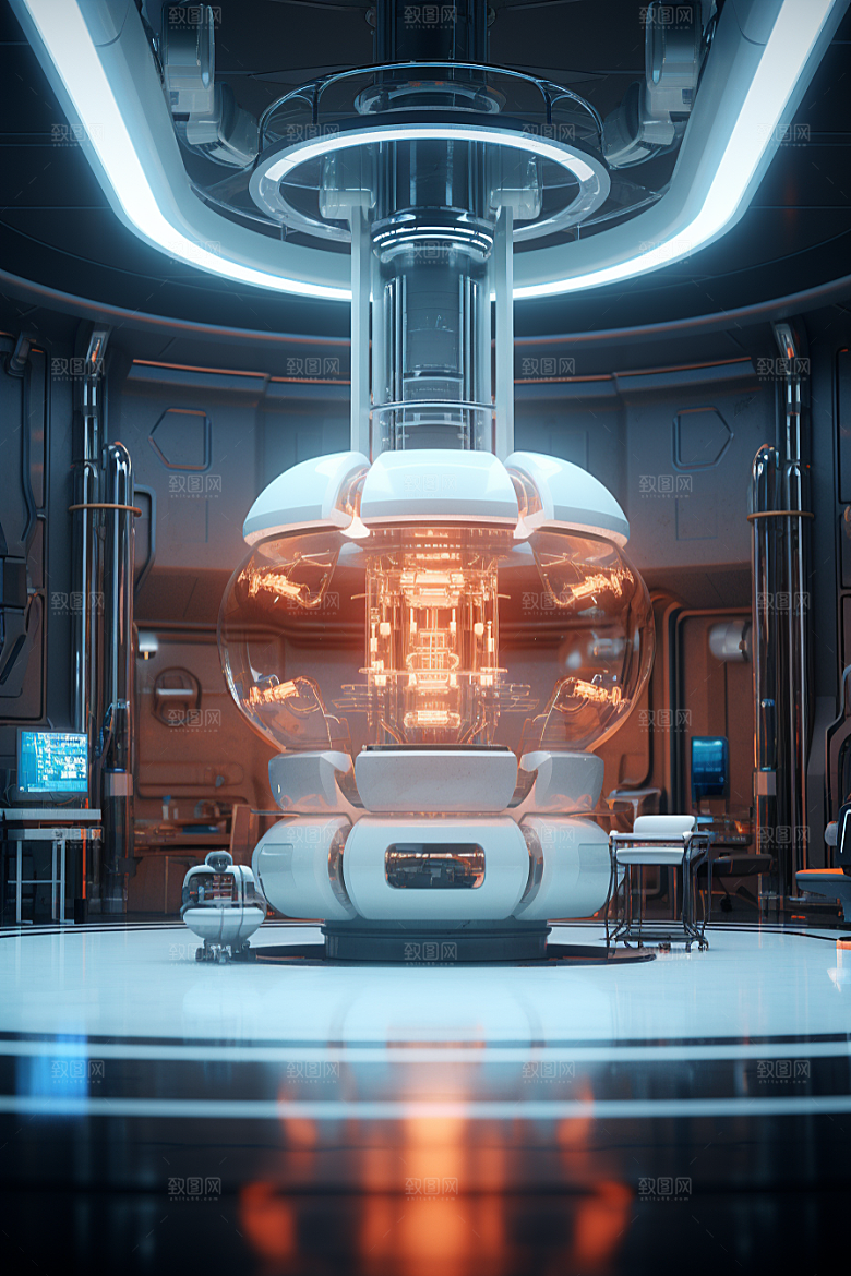 C4D科幻空间空间效果背景