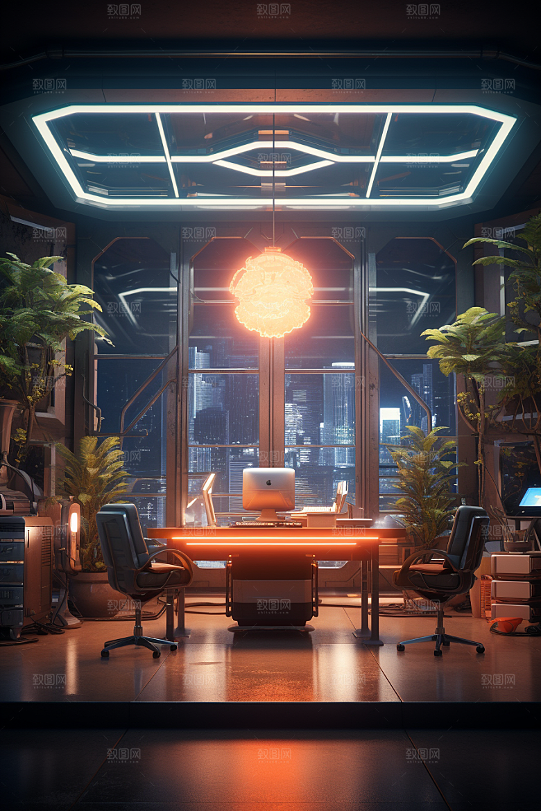 C4D科幻空间高清空间背景