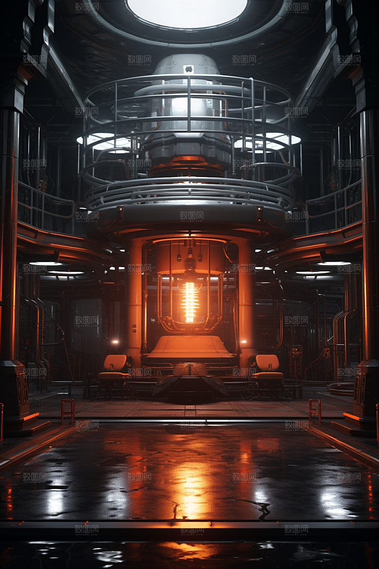 C4D科幻空间空间效果背景