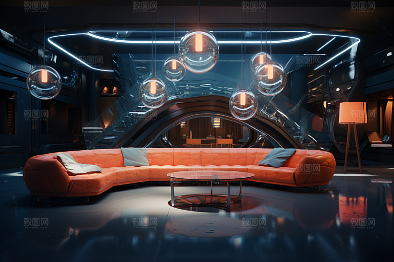 C4D科幻空间高清空间背景