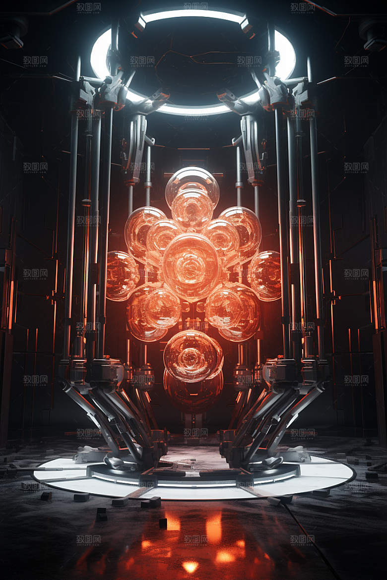 C4D科幻空间想象力高清背景