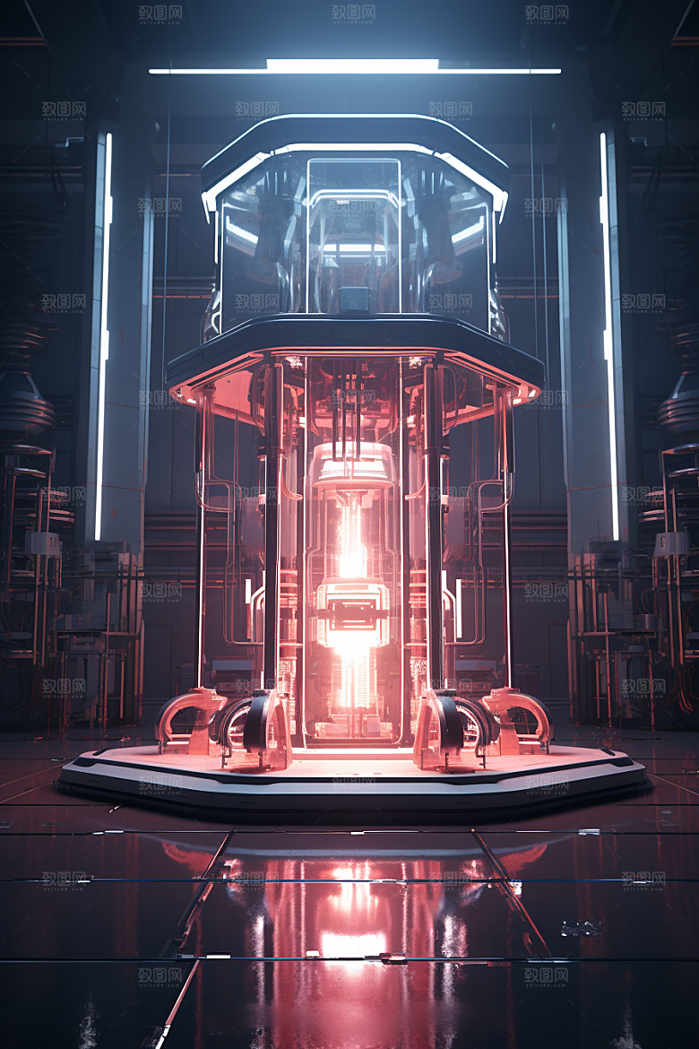 C4D科幻空间效果空间背景