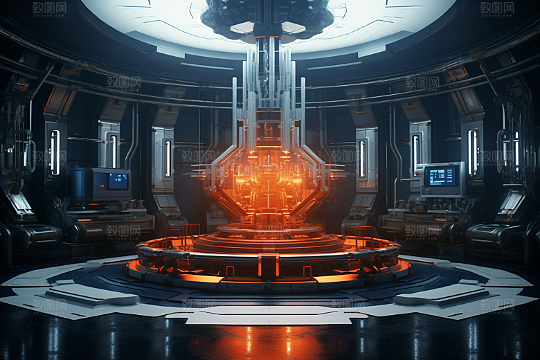 C4D科幻空间效果空间背景