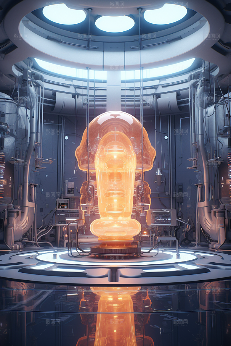 C4D科幻空间科技立体背景