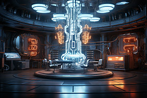 C4D科幻空间渲染想象力背景
