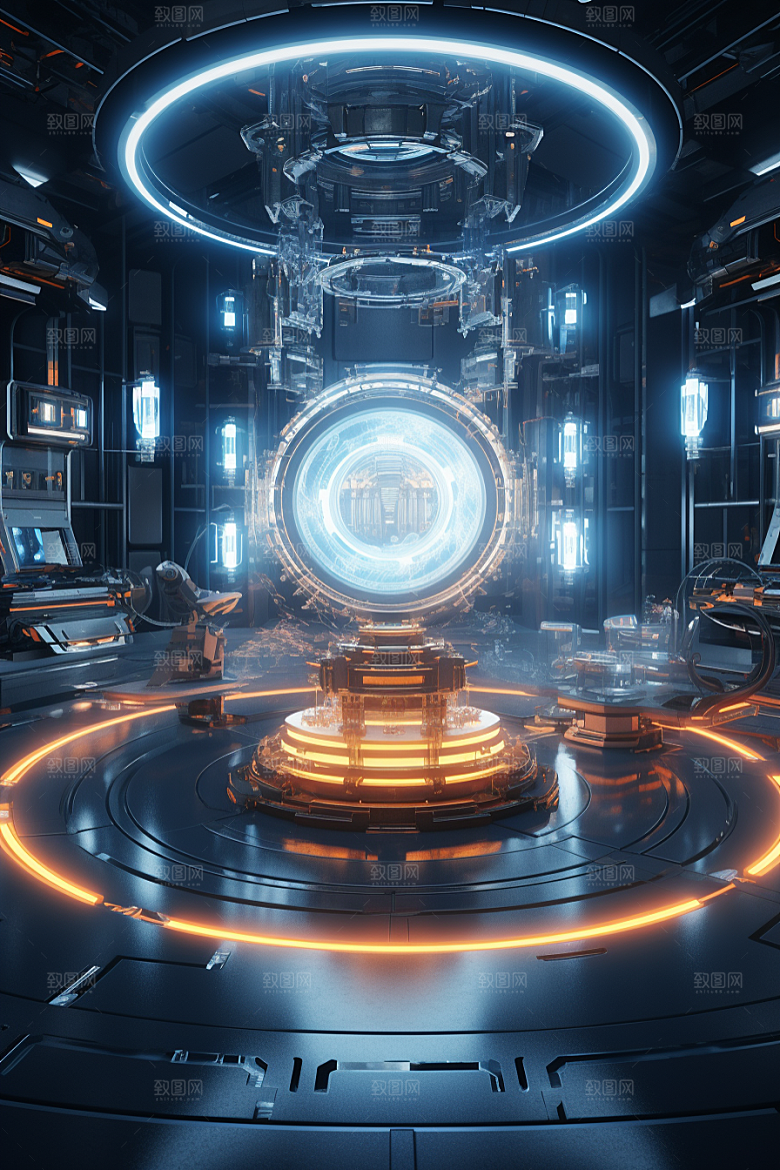 C4D科幻空间高清空间背景