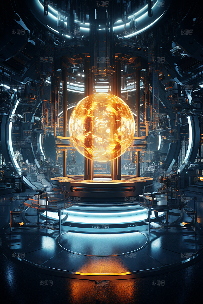 C4D科幻空间渲染空间背景