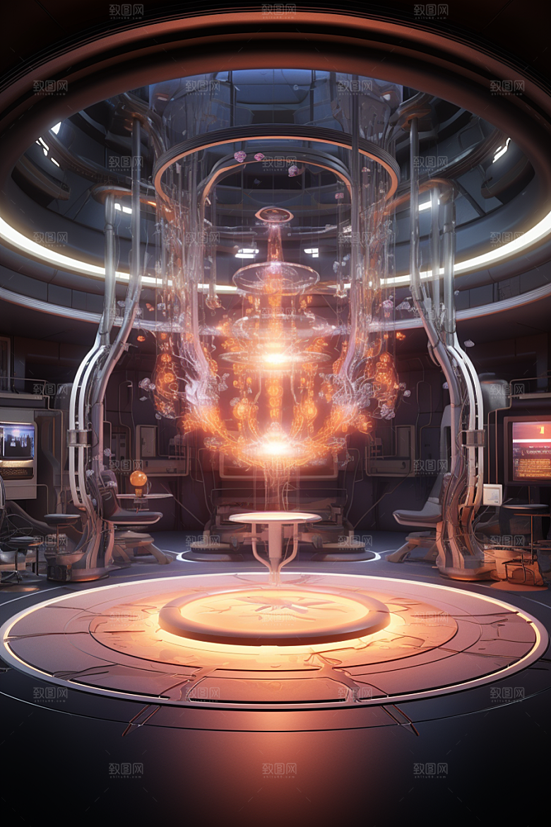 C4D科幻空间效果想象力背景