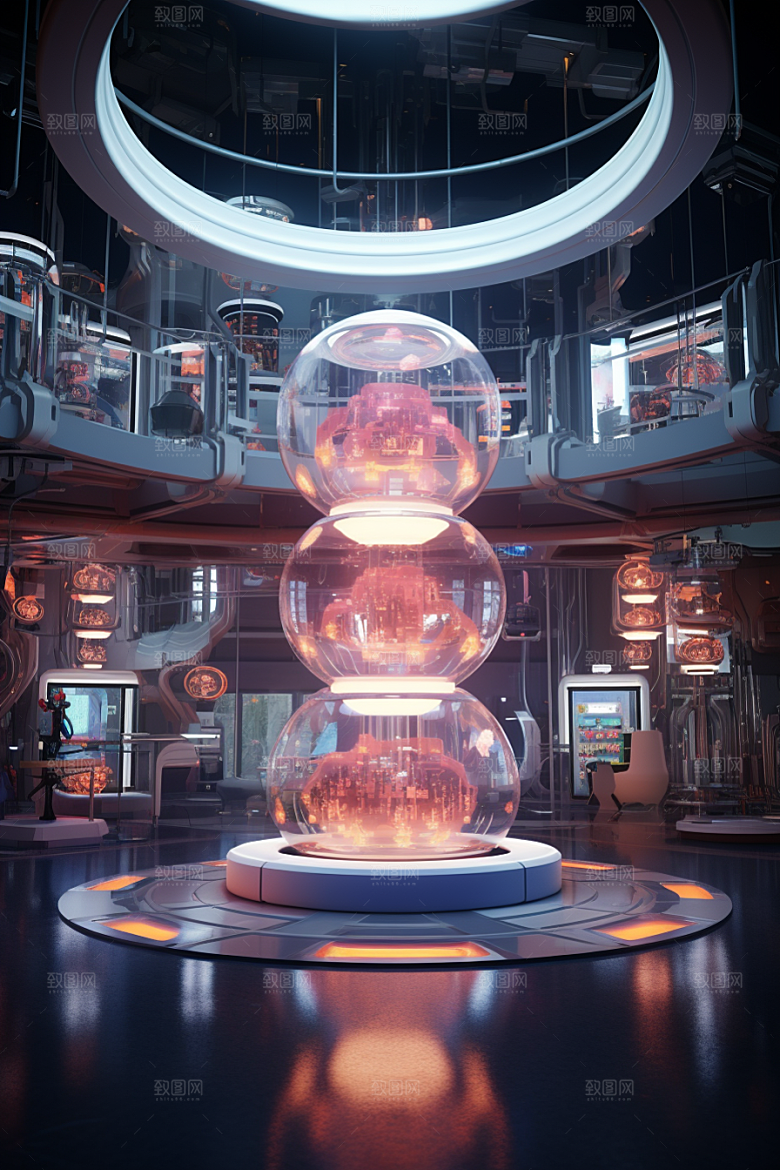 C4D科幻空间高清空间背景