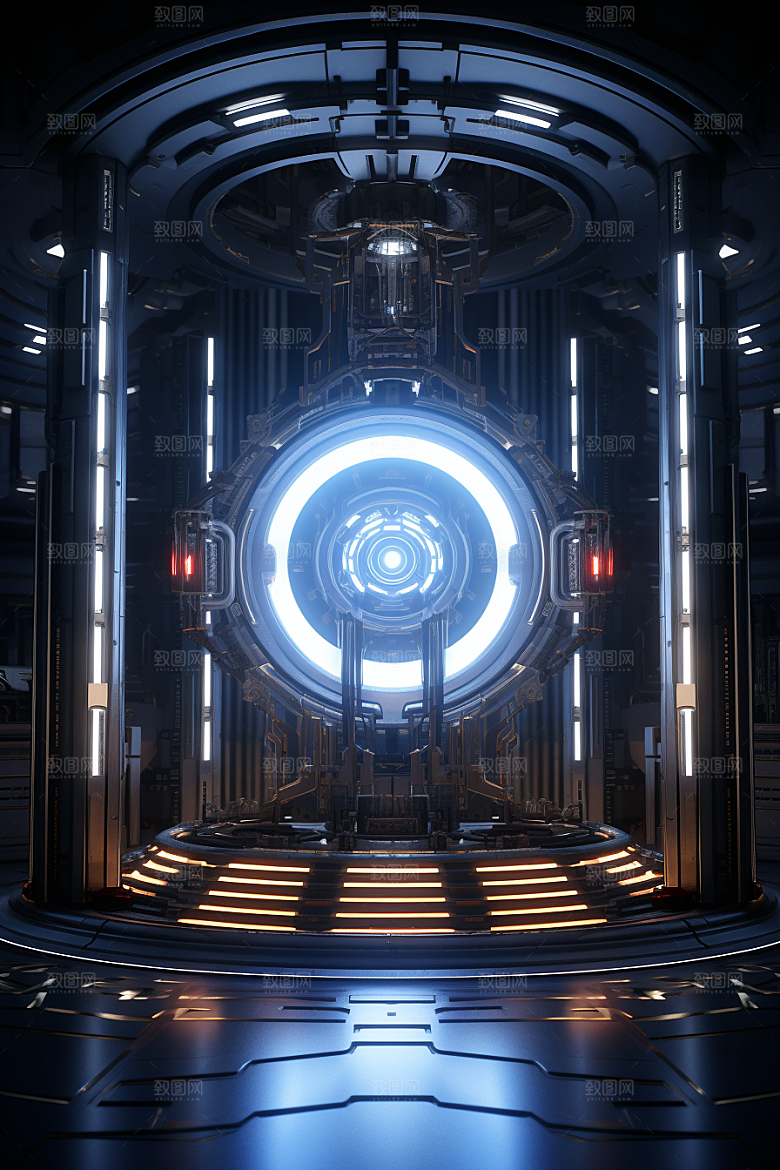 C4D科幻空间效果想象力背景