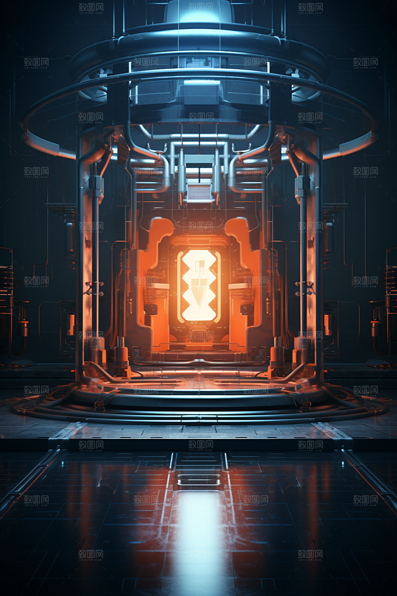 C4D科幻空间高清3D背景