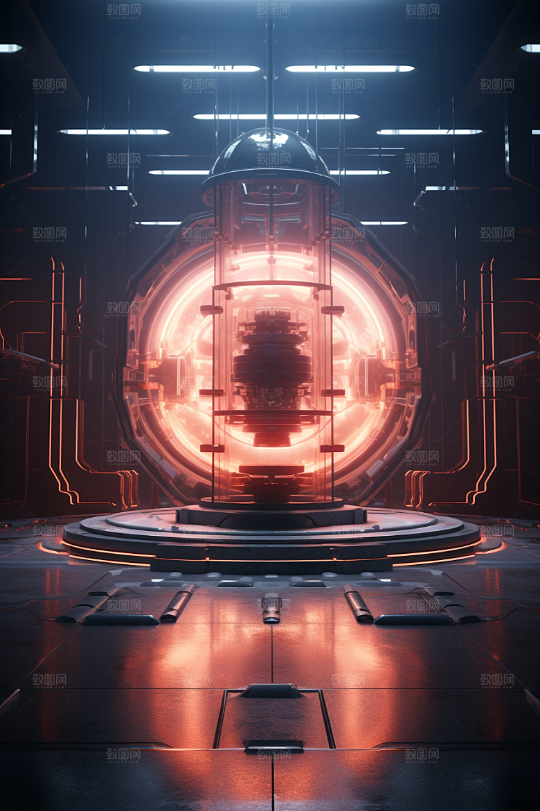 C4D科幻空间想象力空间背景
