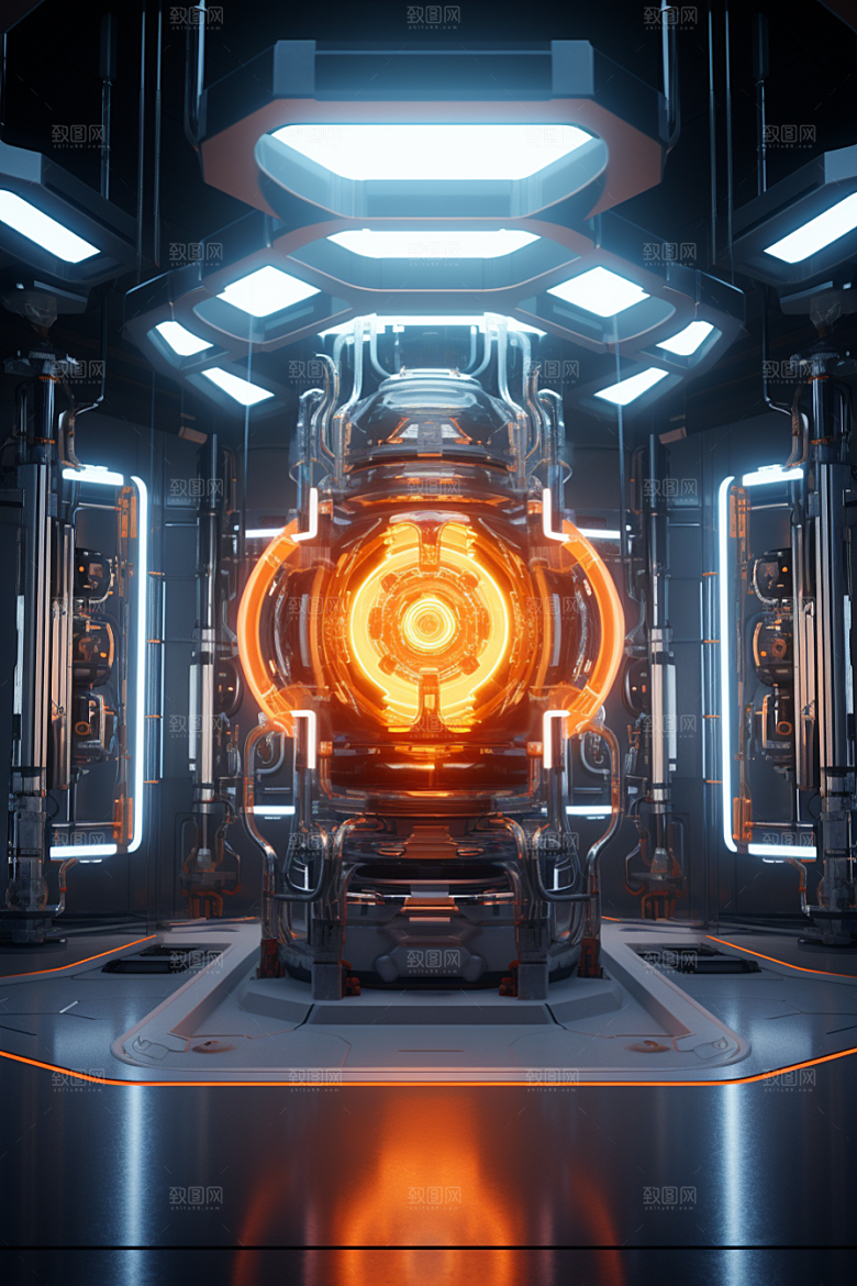 C4D科幻空间效果想象力背景