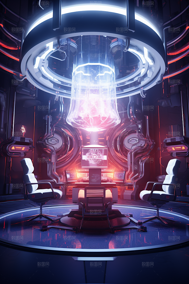 C4D科幻空间高清想象力背景