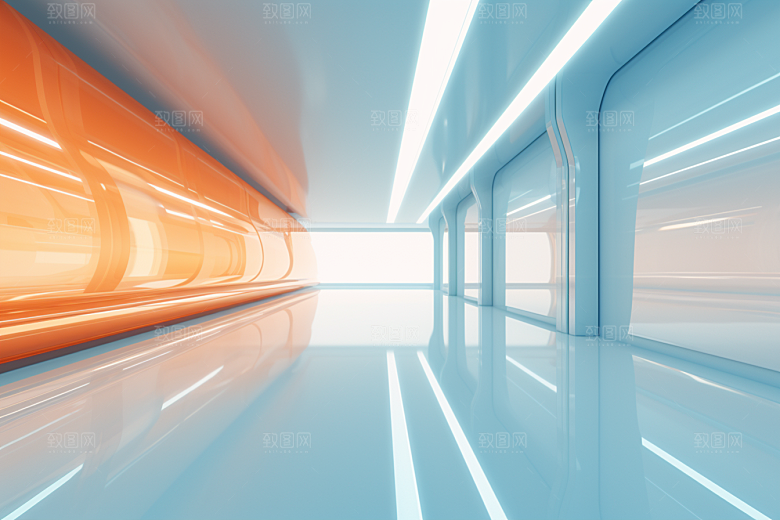 C4D科幻空间效果空间背景